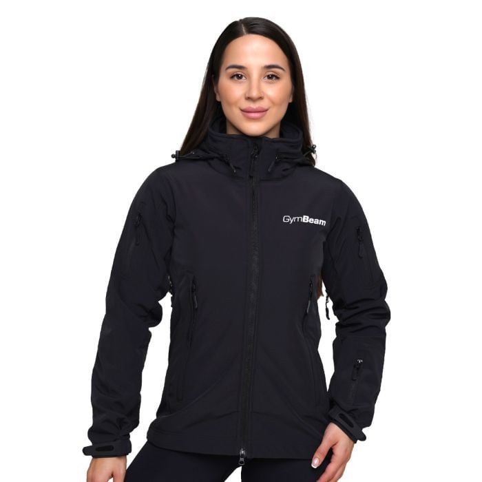 Dámská bunda Softshell Black - GymBeam S