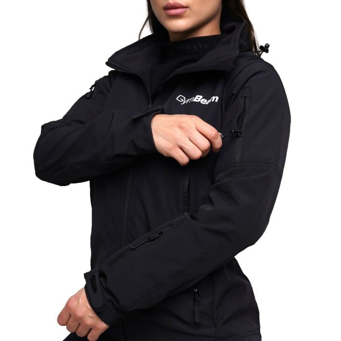 Dámská bunda Softshell Black - GymBeam S