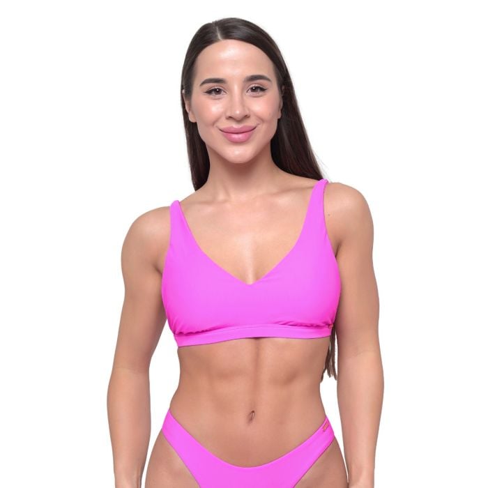 Sportovní vrchní díl plavek Pink - GymBeam XS