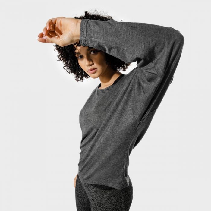 Dámské Tričko Batwing Top Black Marl - SQUATWOLF XS