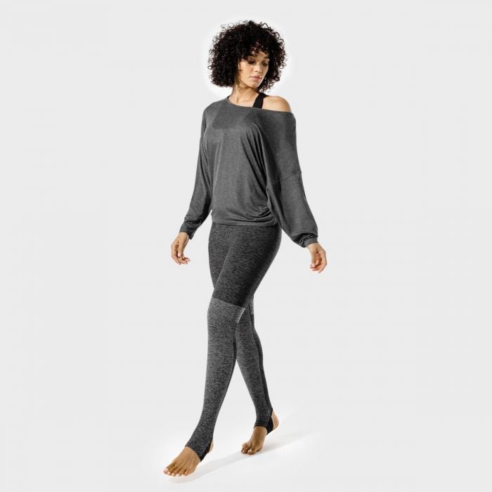 Dámské Tričko Batwing Top Black Marl - SQUATWOLF XS