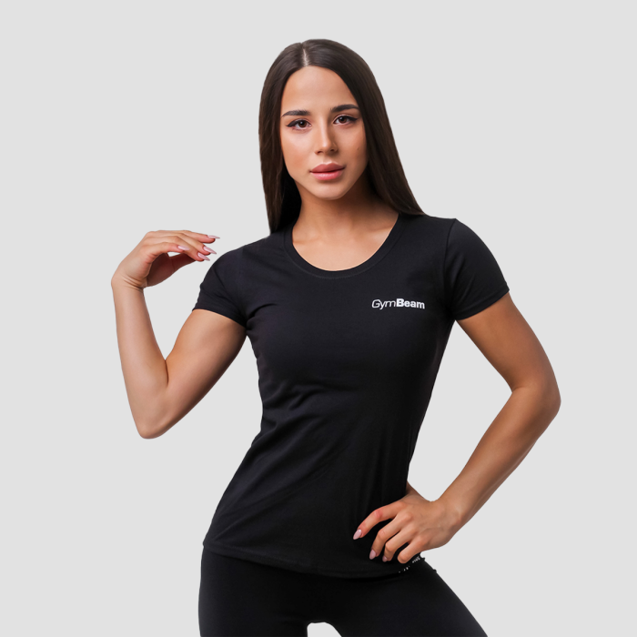 Dámské tričko Basic 3Pack Black - GymBeam XXL - 3pack