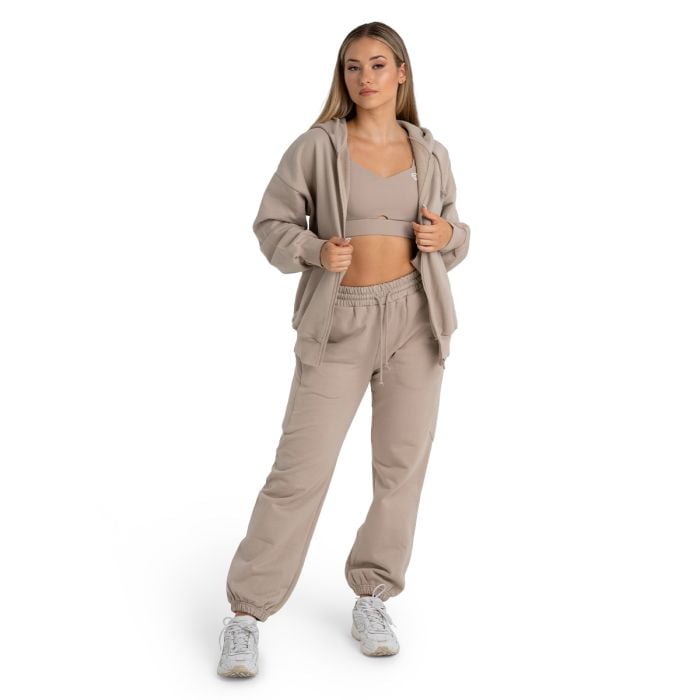 Dámská mikina Zip Taupe - STRIX M