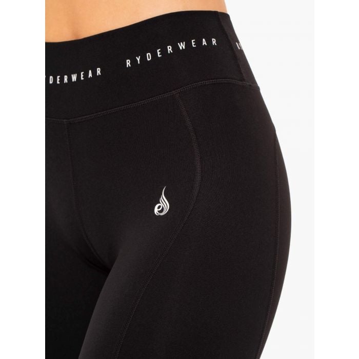Women‘s Bike Shorts Reflex High Waisted Black - Ryderwear XS
