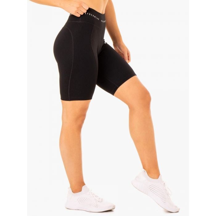 Women‘s Bike Shorts Reflex High Waisted Black - Ryderwear XS