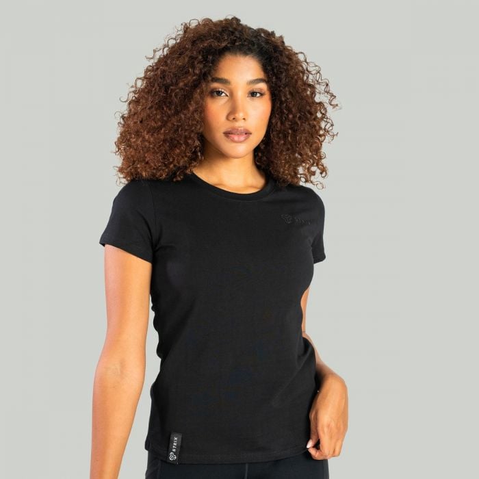 Levně Dámské tričko Essential Black XL - STRIX
