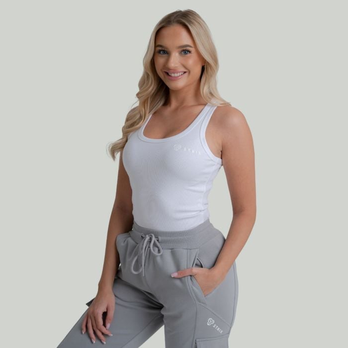 Dámské tílko Ribbed White - STRIX S