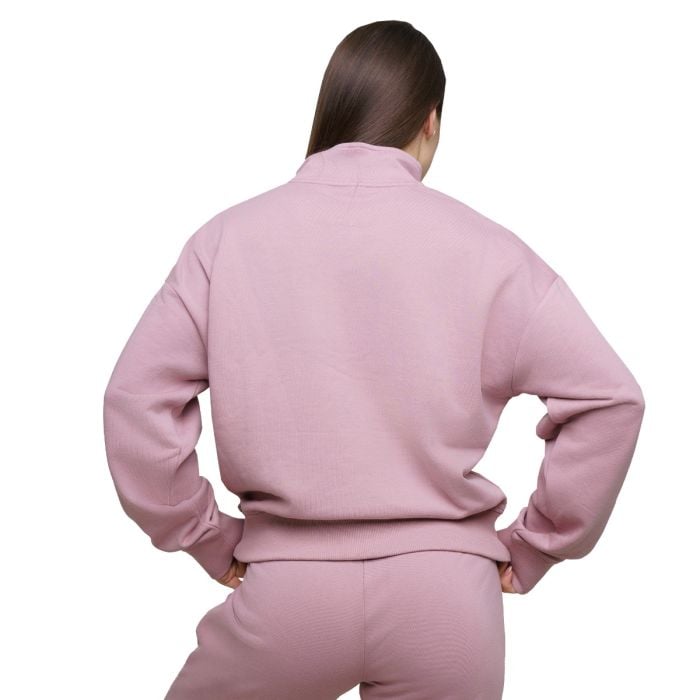 Dámská mikina Agile ½ Zip Woodrose - GymBeam XL