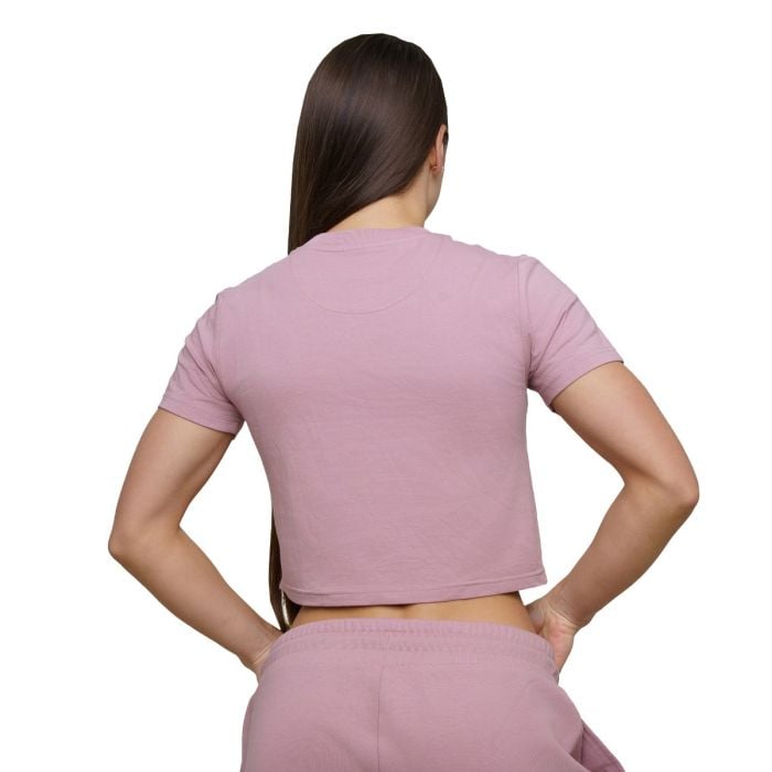 Dámské triko Cropped Agile Woodrose - GymBeam L
