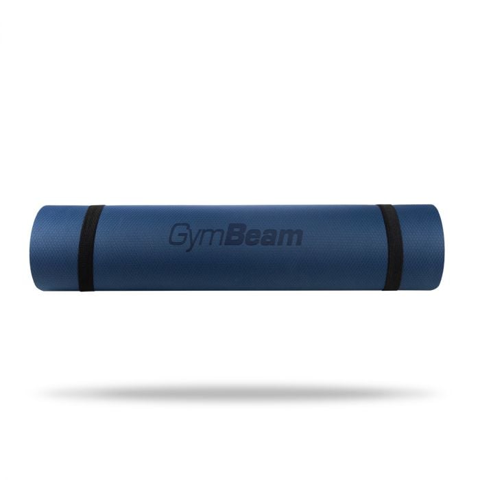 Levně Podložka Yoga Mat Dual Grey/Blue - GymBeam