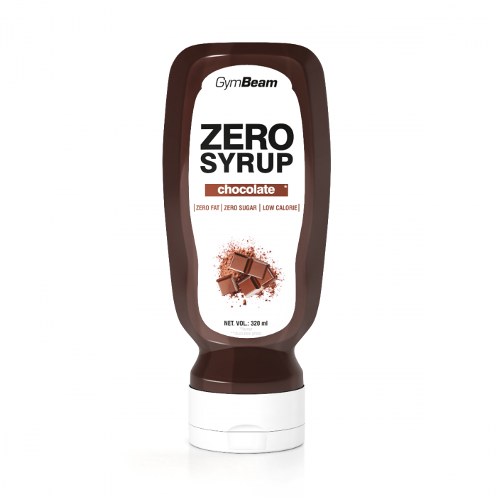 GymBeam ZERO sirup čokoláda 320 ml