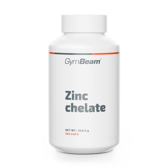 Zinek chelát (bisglycinát) - GymBeam  365 caps