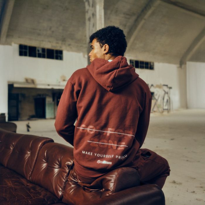 Mikina se zipem Zone Cherrywood - GymBeam L