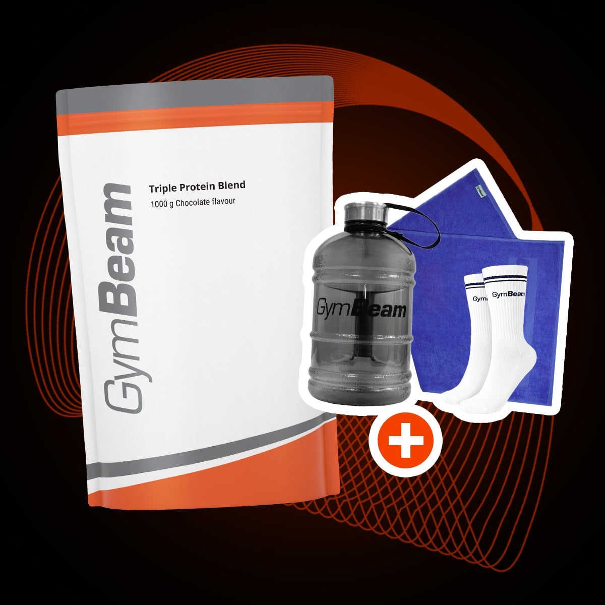 Triple Blend Protein - GymBeam + dárky