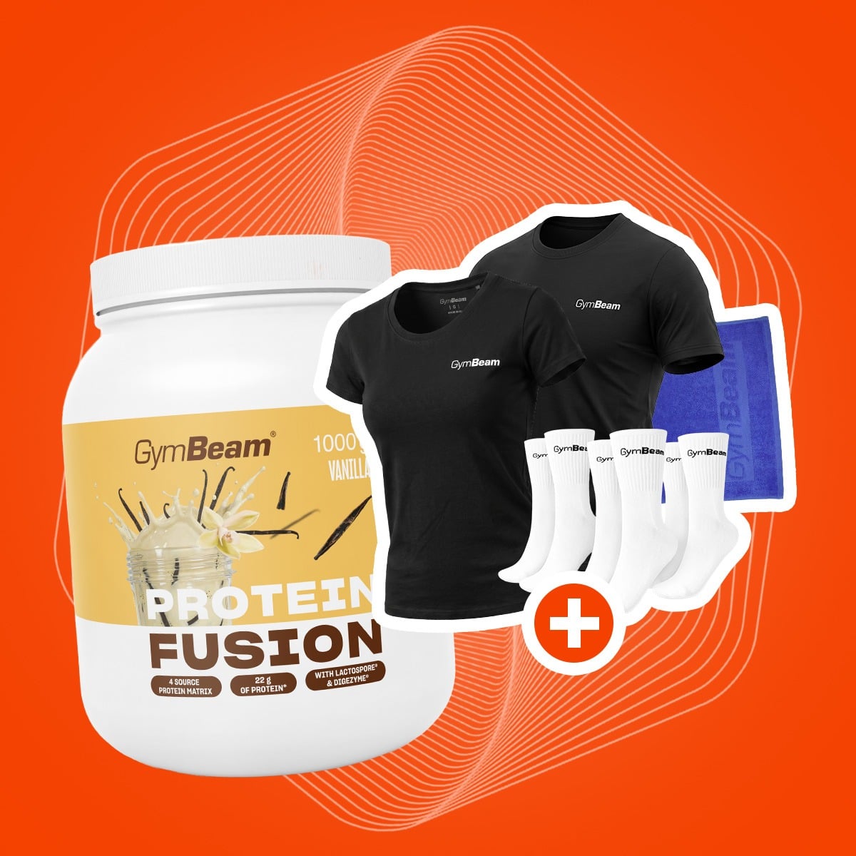 Protein Fusion - GymBeam + dárky