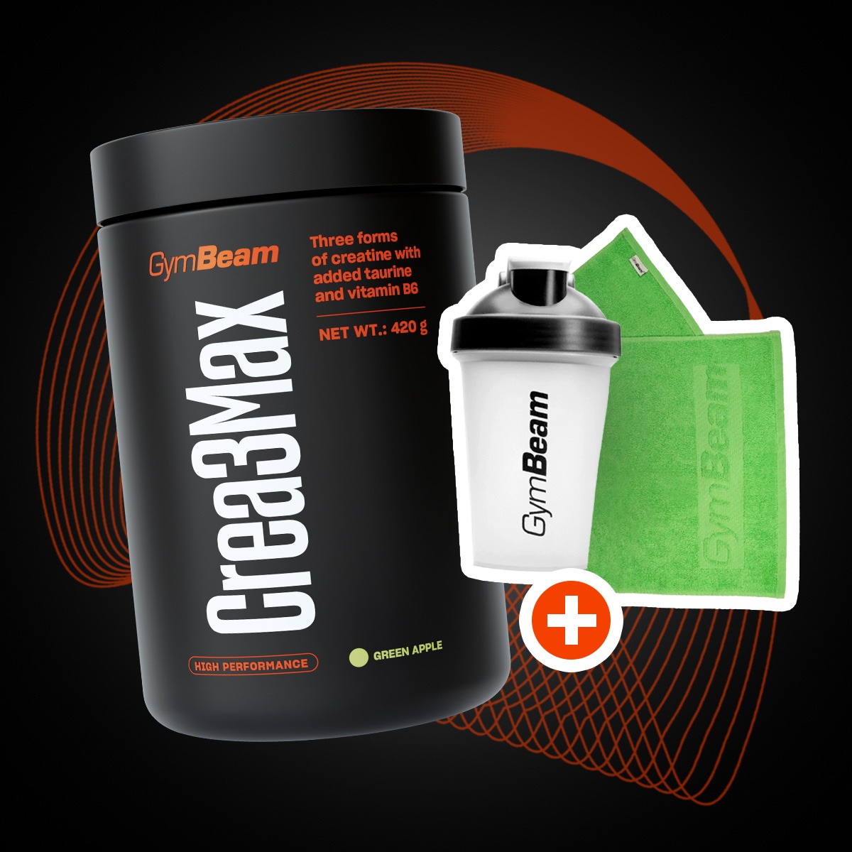 Crea3Max - GymBeam + dárky