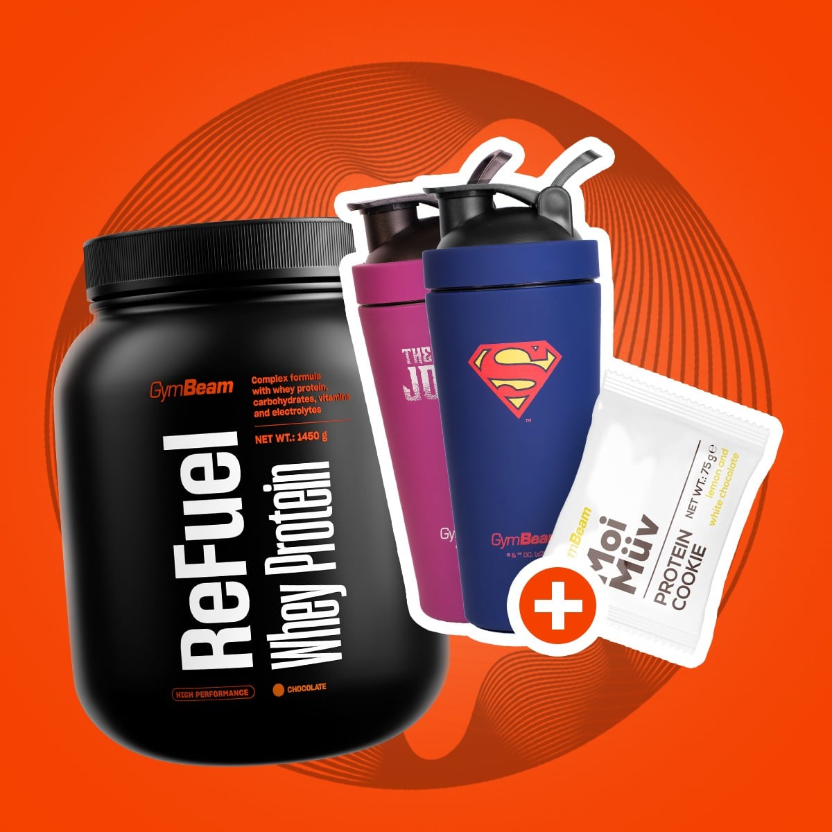 ReFuel Whey Protein - GymBeam + dárky