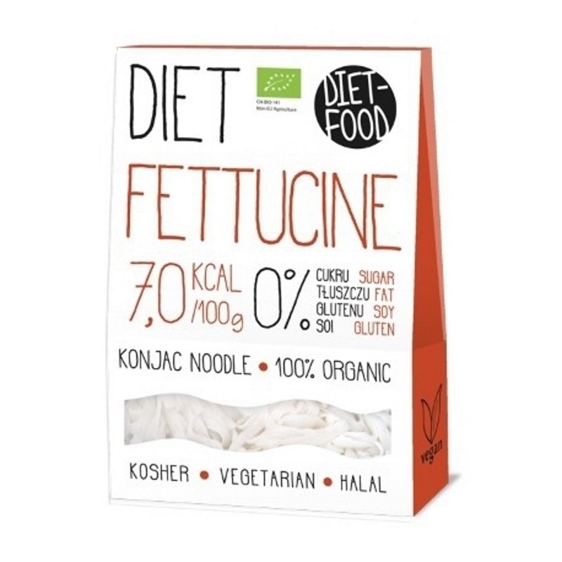 Těstoviny Fettuccine 300 g - Diet Food bez příchuti 300 g