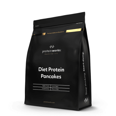 Diet Protein Pancakes - The Protein Works dvojitá čokoláda 500 g