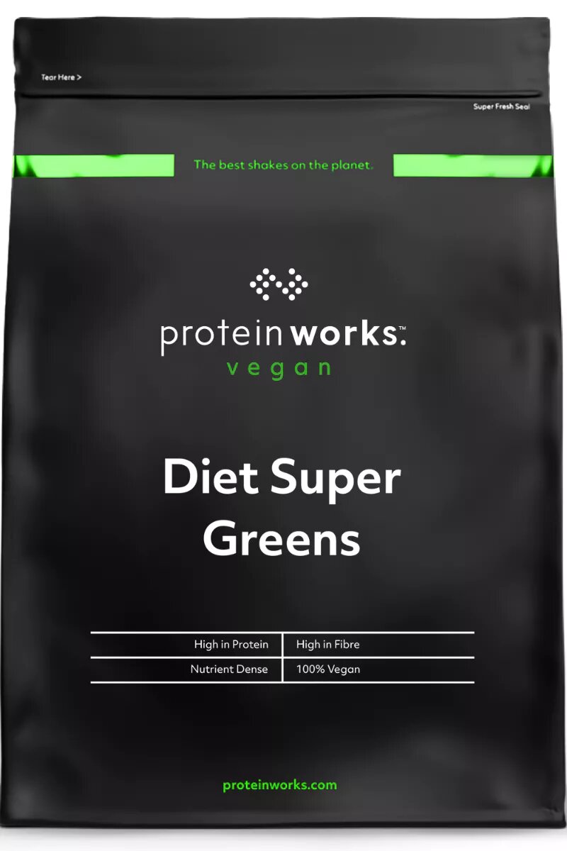 Diet Super Greens - The Protein Works mandarinka 250 g