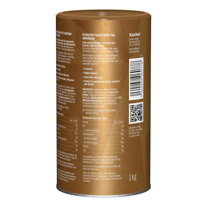 Bronxe erythritol 1000 g - Xucker violet 1000 g