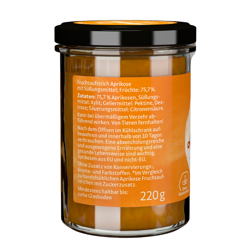 Meruňkový džem - Xucker  220 g