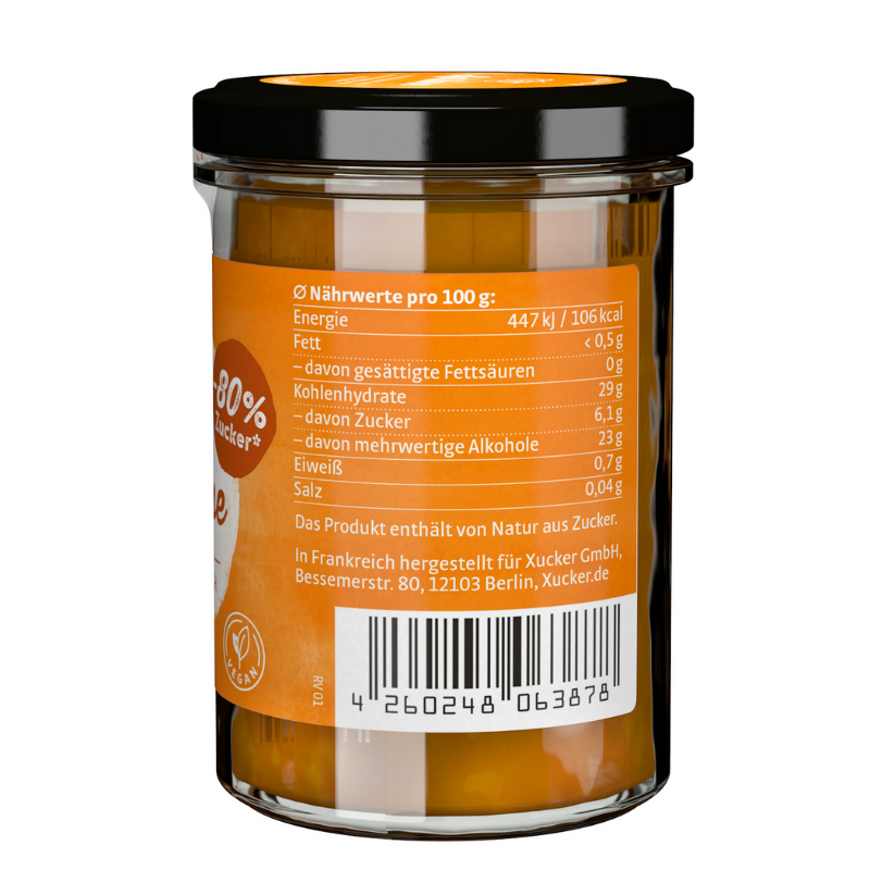 Meruňkový džem - Xucker  220 g