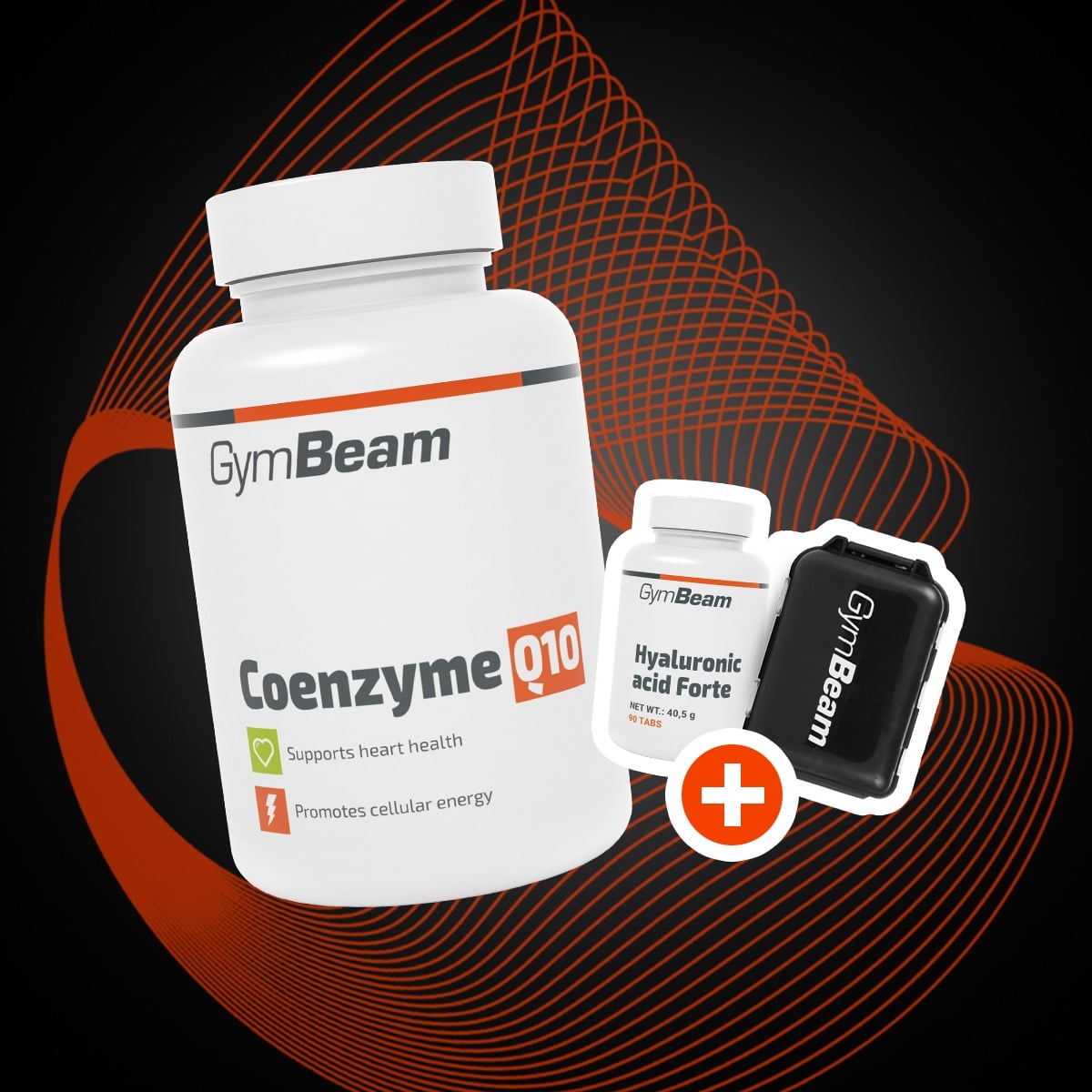 Koenzym Q10 - GymBeam + dárek
