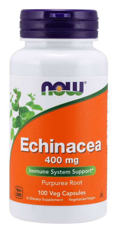 Echinacea 400 mg - NOW Foods  250 kaps.
