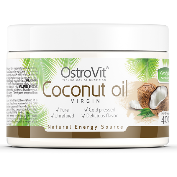 Panenský kokosový olej - OstroVit kokos 400 g