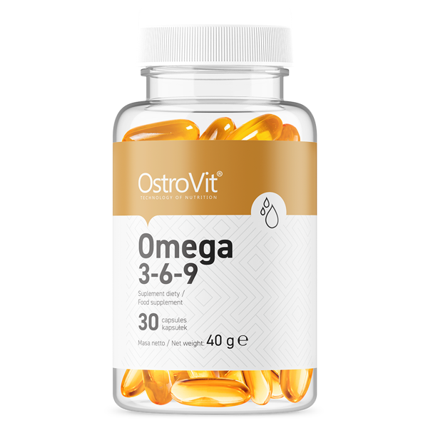 Omega 3-6-9 - OstroVit  90 kaps.