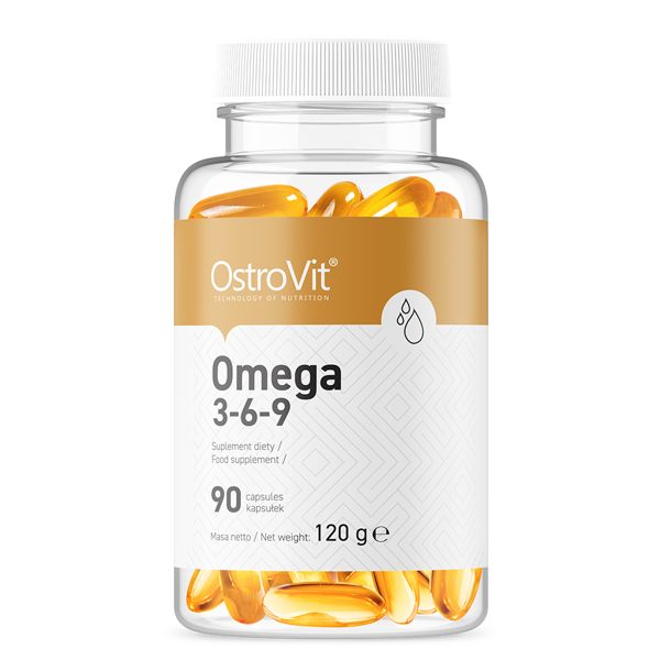 Omega 3-6-9 - OstroVit  90 kaps.