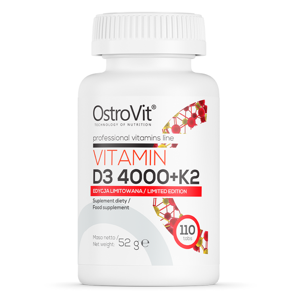 Vitamín D3 4000 + K2 - OstroVit