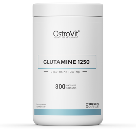 Glutamin 1250 mg - OstroVit  300 kaps.