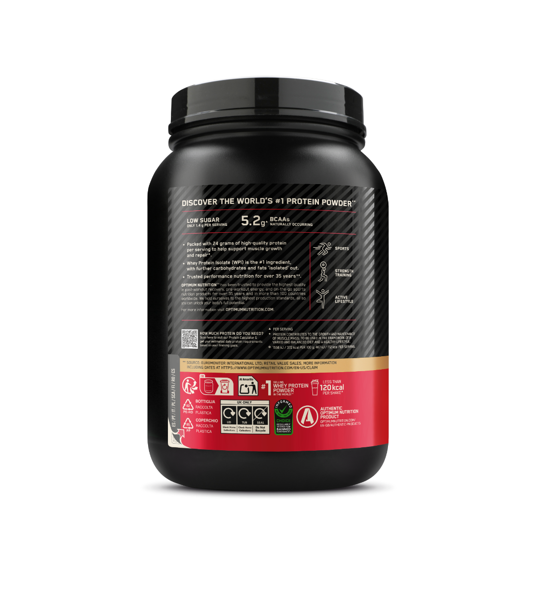 100% Whey Gold Standard - Optimum Nutrition vanilková zmrzlina