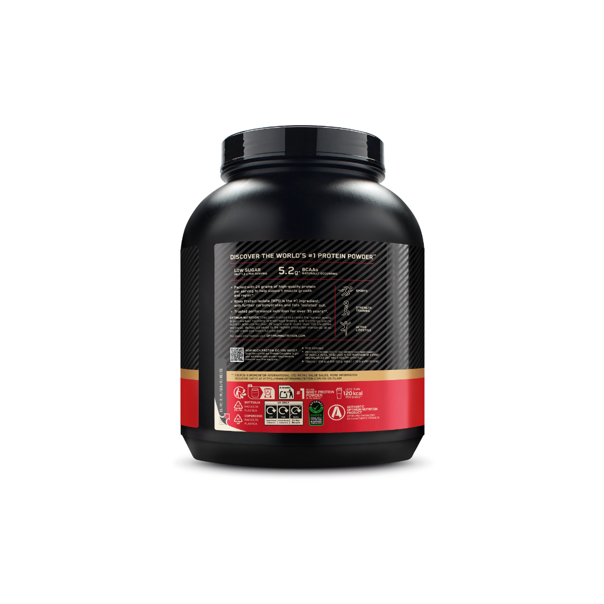100% Whey Gold Standard - Optimum Nutrition vanilková zmrzlina