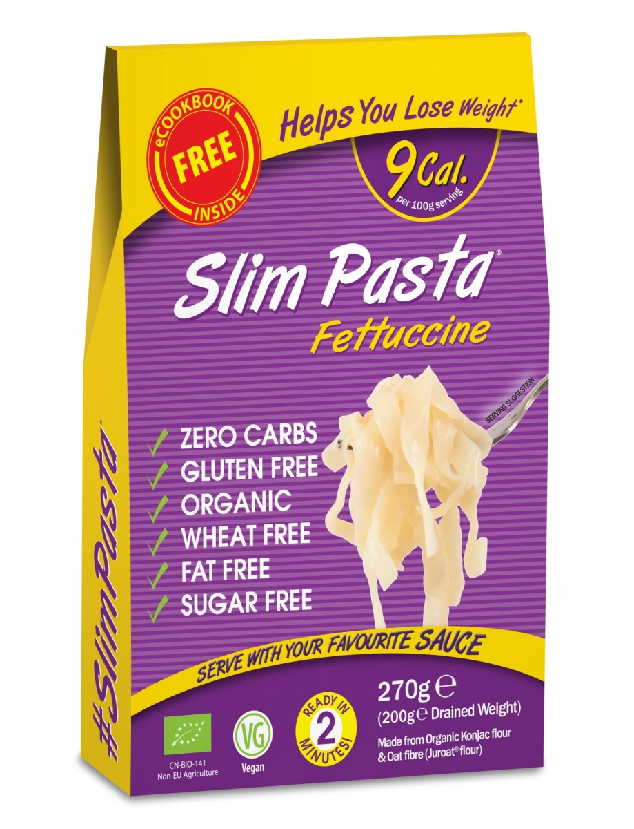 BIO Těstoviny Slim Pasta Fettucine 270 g - Slim Pasta  270 g