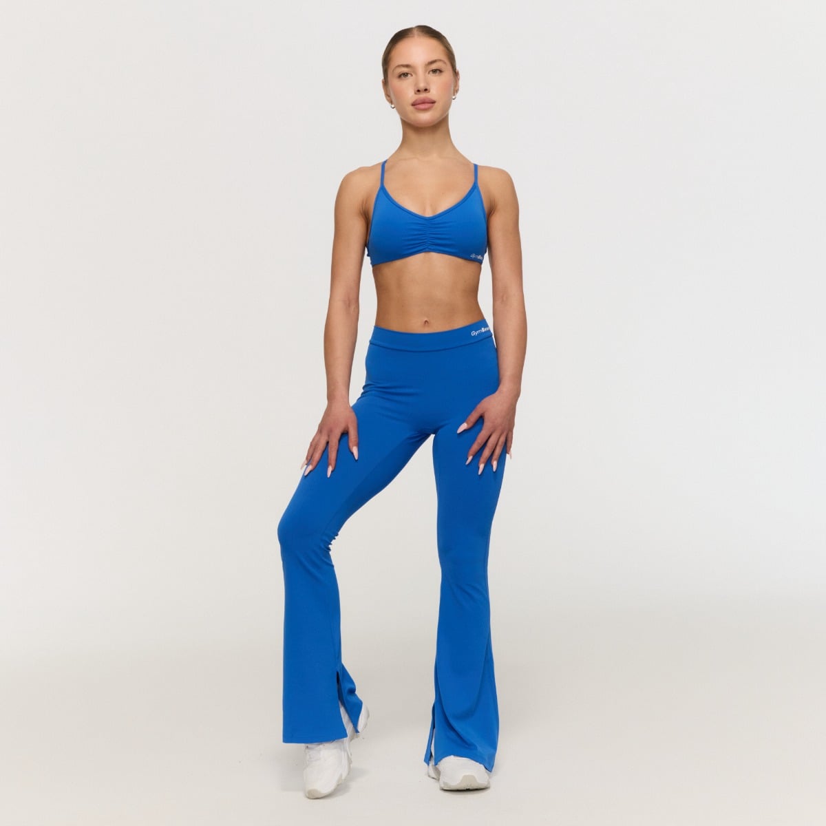 Sportovní podprsenka Fierce Blue - GymBeam modrá S