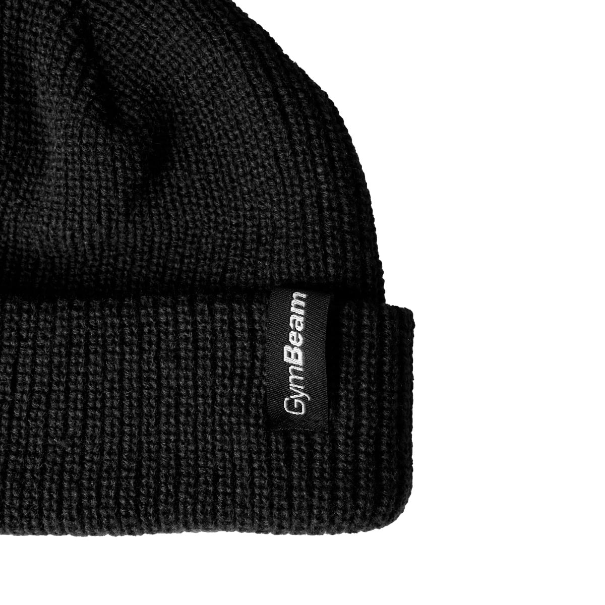 GymBeam Fisherman Beanie Black (obrázek 3)