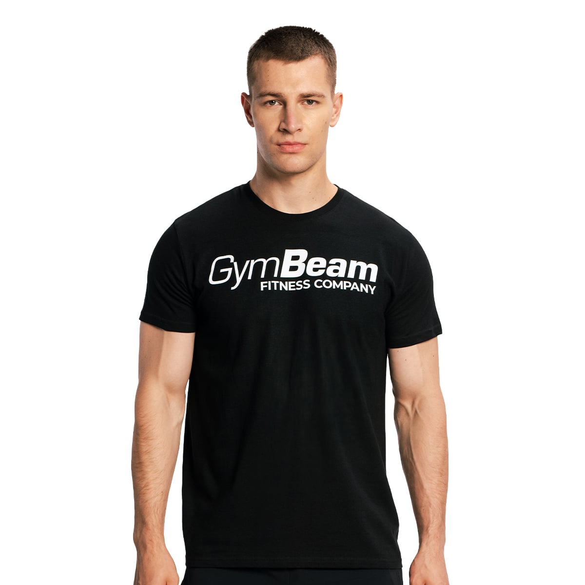 Tričko Fitness Black - GymBeam černá XXXL
