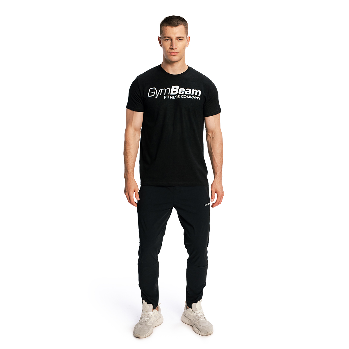GymBeam Tričko Fitness Black (obrázek 10)