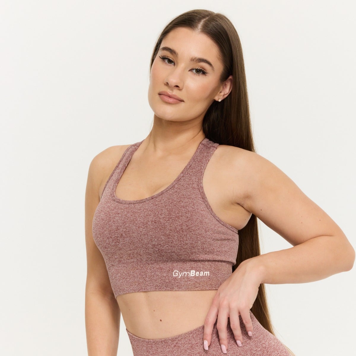 Sportovní podprsenka FLO Mauve - GymBeam