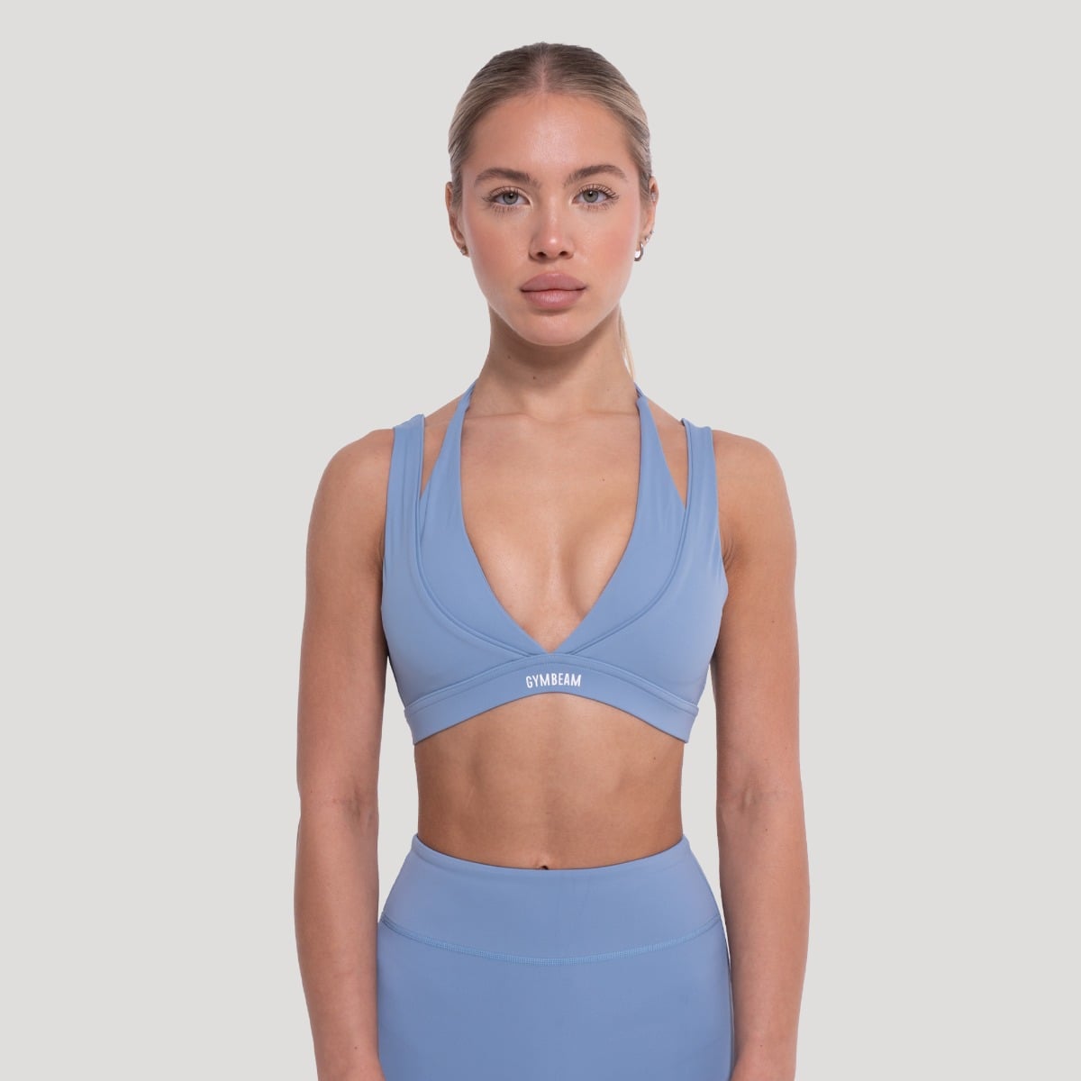 Sportovní podprsenka Flow Azure - GymBeam