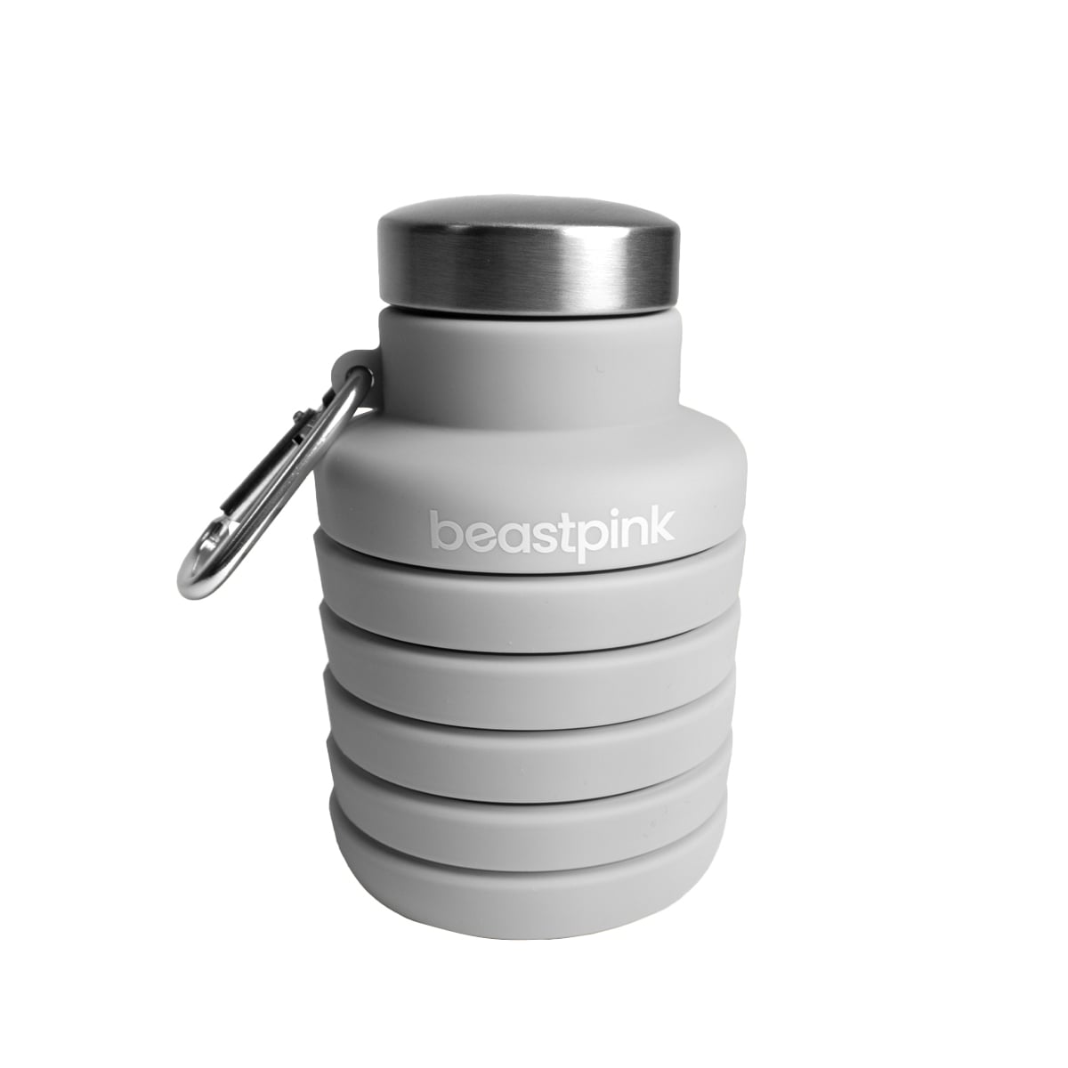 BeastPink Skládací láhev Grey 500 ml (obrázek 6)