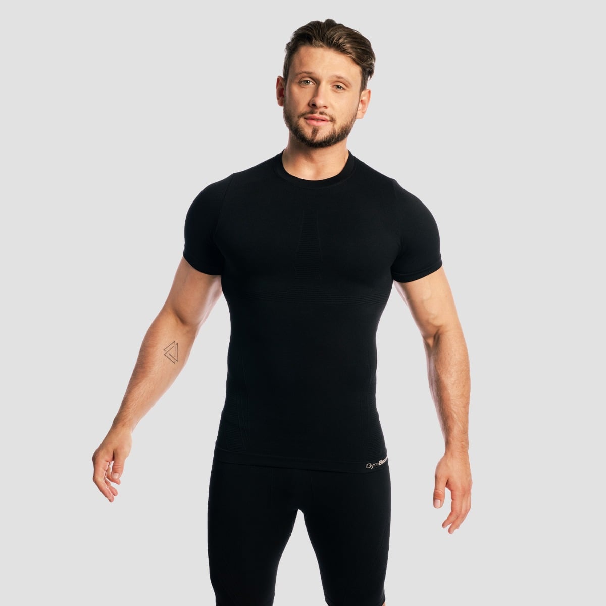 GymBeam Tričko Fuse Black (obrázek 3)