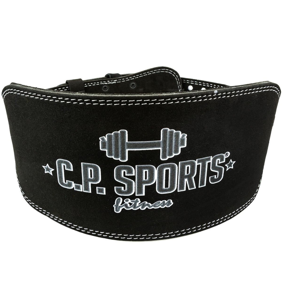Fitness opasek Komfort Black - C.P. Sports černá XL