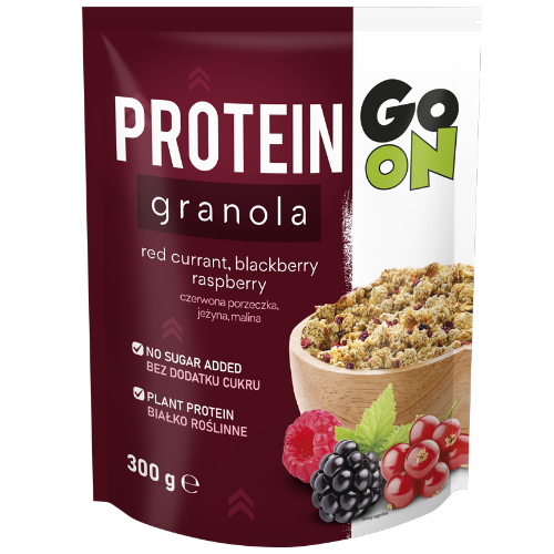 Proteinová granola - Go On lískový ořech, mandle, čokoláda 8 x 300 g