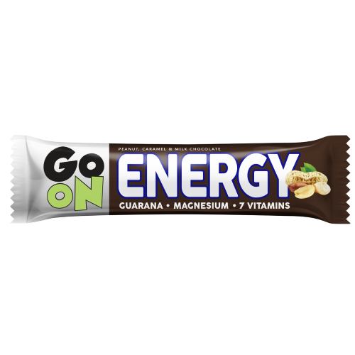 Energetická tyčinka - Go On arašídový karamel 24 x 50 g
