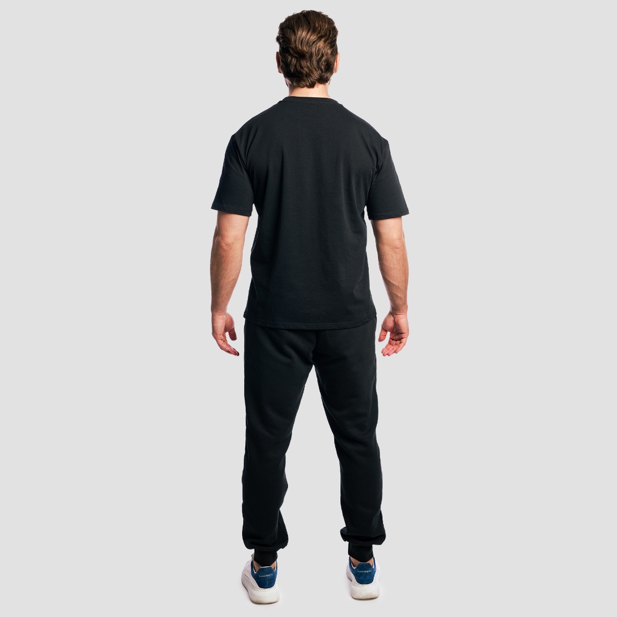 GymBeam Tričko Gym Therapy Black (obrázek 5)