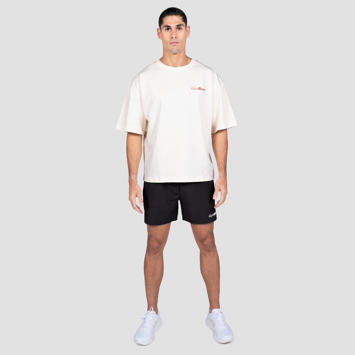 GymBeam Tričko GymRat Cream (obrázek 4)